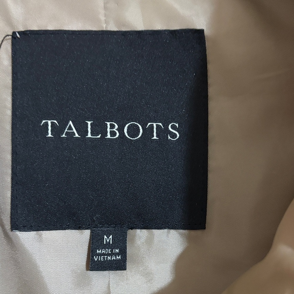 Talbots Beige Quilted Jacket - Picture 2 of 10